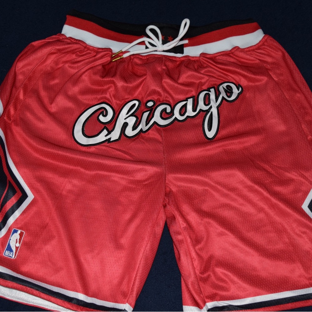 Just don Chicago bulls basketball shorts L